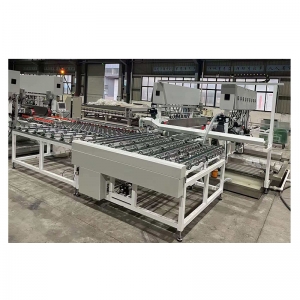 Producción en fábrica de vidrio templado