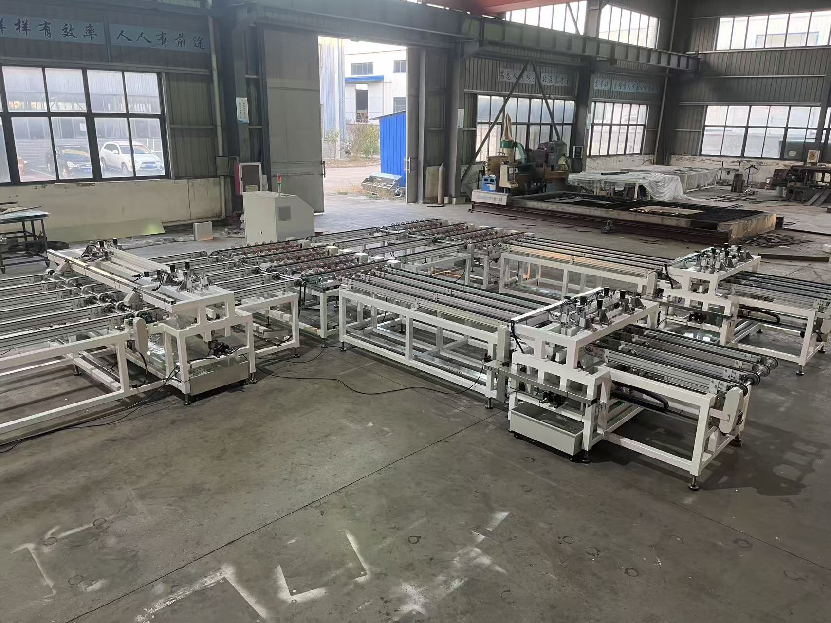 Máquina de corte de vidrio CNC con marcador láser