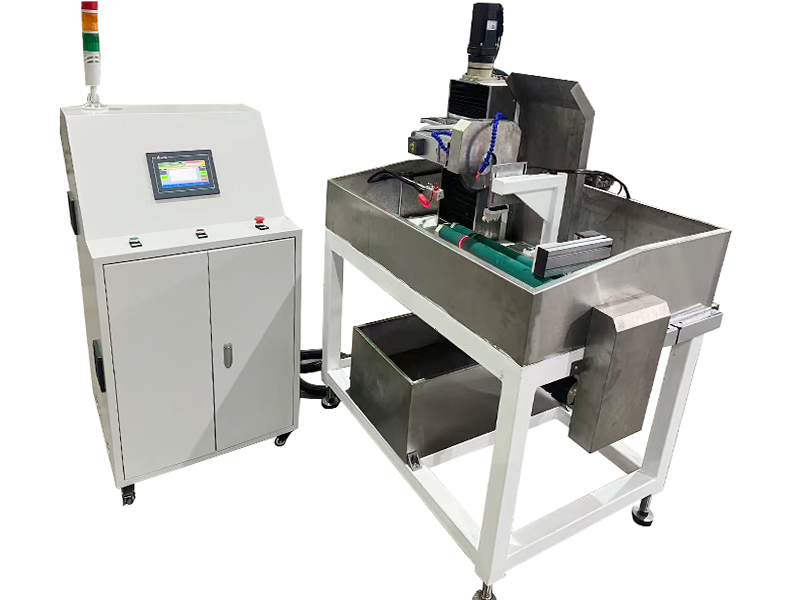 Máquina de corte de varillas y tubos de vidrio a medida