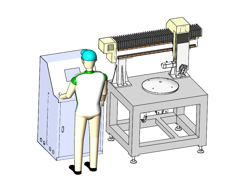 Máquina cortadora de espejos retrovisores para automóviles - Máquina cortadora de vidrio curvo de cinco ejes